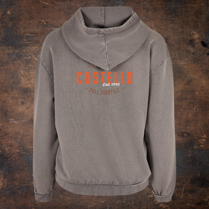 SW2455MC - Women's Acid Washed Hoodie - Full Throttle