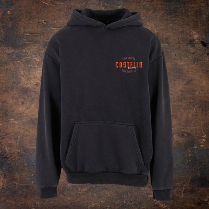 SW2458MC – Vintage Heavy Hoodie - Full Throttle