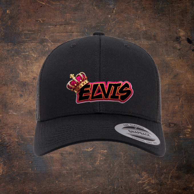 HW380MC - Retro Trucker Cap - Elvis